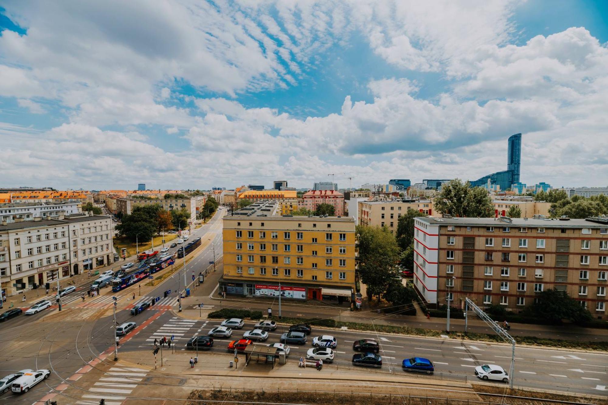 Komfortowy Apartament W Centrum Wroclawia المظهر الخارجي الصورة